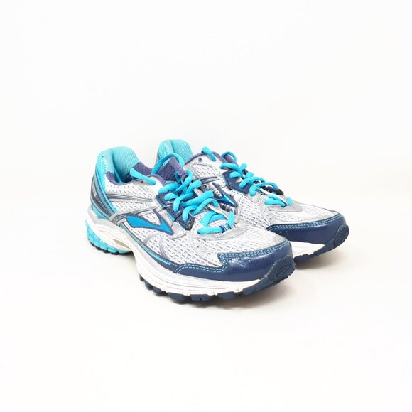 Brooks Adrenaline 13 Stability Running Shoe Sneaker GTS Blue Womens 6 2A Narrow - Picture 4 of 12